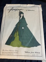 Vintage &#39;The Green Velveteen Dress&#39; Uncut Pattern (C) 1987 Peggy Abbott Miller - £11.21 GBP