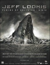 Jeff Loomis 2012 Plains of Oblivion album advertisement CM records 8x11 ... - £3.32 GBP