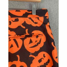 Men&#39;s Pumpkin Halloween Pants Costume Size M Orange Funny Fall Party - £27.33 GBP