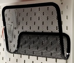 Ikea SKÅDIS Magazine Holder For Skadis Pegboard Black Steel 205.699.39 New - $17.60