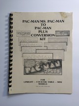 Pac-Man Plus Original Video Arcade Game MANUAL Kit Pac Man - Ms Pacman Vintage - £17.92 GBP
