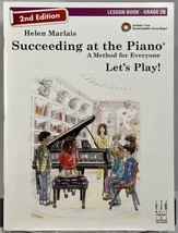Succeeding at the Piano Lesson Book Grade 2B 2nd Edition Sheet Music Marlais FJH - £6.99 GBP