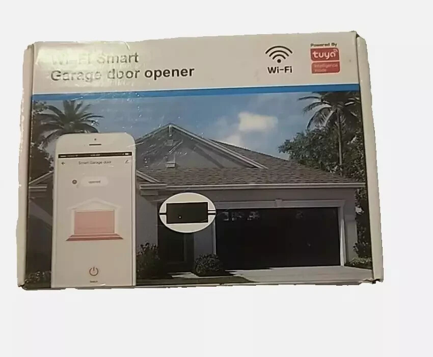 Smart WiFi Garage Door Controller - Remote Access, Voice Control, Easy S... - $8.59