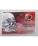 MNH Maldives 1992 Mysteries Of The Universe Stamp Sheet The Crystal Skulls - £3.96 GBP