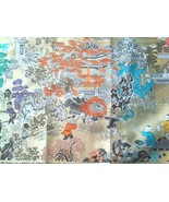 NEW Asian Oriental Chinese Japanese Satin Silk Tapestry Tablecloth Piano... - $34.64