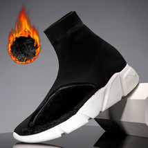 Mens Shoes Casual Warm Stretch So Sneakers Zapatos De Hombre Non Slip Mens Train - £47.06 GBP