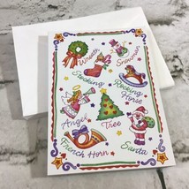 Vintage 90’s Christmas Cards Colorful Lot Of 17 All The Same By Cleo W/E... - $14.84