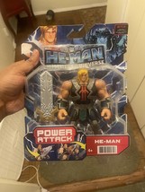 HE-MAN Power Attack Figure NETFLIX He-Man and the Masters of the Universe MOTU - £11.89 GBP