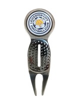 LEICESTER CITY FC DIVOT TOOL AND MAGNETIC GOLF BALL MARKER - £33.70 GBP