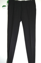 John Barritt Black Men&#39;s Wool Dress Pants Size 54 EU 38 US Good Condition - £21.40 GBP