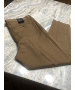 Banana Republic-Tailored Slim Fit 42 Regular Brown Pants-Made In Turkey-... - $188.72 CAD