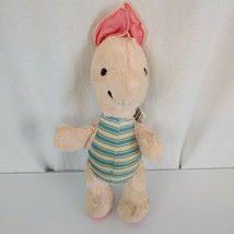 Vintage 1964 Gund Winnie the Pooh Piglet Stuffed Plush Doll Toy J Swedli... - £118.42 GBP