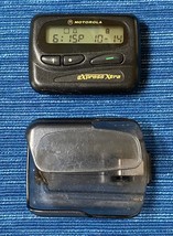 Motorola Express Xtra Black Turns On With Clip Used Missing Battery Cove... - $19.30