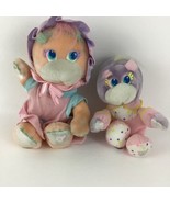 Baby Turtle Tots Plush Stuffed Animal Toy Lot Doll Vintage Mattel 1989 8... - £37.28 GBP