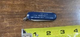 Vtg Rosterei Blue AST Advertising Swiss Army Knife Authentic - $24.75