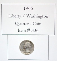 1965, Liberty / Washington Quarter, Washington Quarter, vintage coins, r... - $15.55