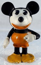 Vintage Pie Eyed Long Nose Mickey Mouse Walt E Disney Figurine Japan ~ Video - £103.90 GBP