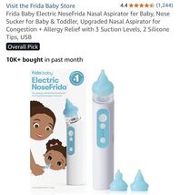 FridaBaby NoseFrida Electric Nasal Aspirator - $48.63 CAD