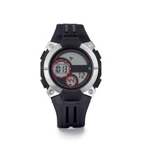 AVON &quot;Men&#39;s Digital Sports Watch&quot; (Quartz movement, Strap Band) BLACK ~ ... - $18.49