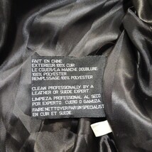 Excelled RN# 20849 Men's Brown Full Zip Pockets Leather Jacket Size Large  image 7