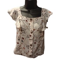 Sienna Sky Woman&#39;s Size XSmall Floral Blouse - £11.71 GBP