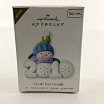 Hallmark Keepsake Christmas Tree Ornament #1 Frosty Fun Decade 2010 Snow... - £19.63 GBP
