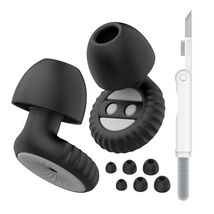 Reusable Ear Plugs 24dB Noise Reduction with Cleaning Pen for Sleep Travel - $86.24 MXN Reusable Ear Plugs 24dB Noise Reduction with Cleaning Pen for Sleep Travel - $86.24 MXN