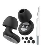 Reusable Ear Plugs 24dB Noise Reduction with Cleaning Pen for Sleep Travel - $86.24 MXN