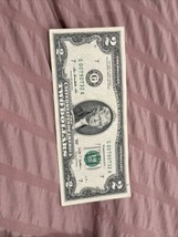 2009 $2 TWO DOLLAR BILL Low Fancy Serial Number, Good Condition US Note. - £29.22 GBP