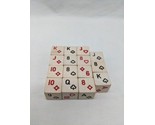 Lot Of (15) Wooden Poker Dice D6 - £34.25 GBP