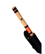 Bamboo Flutes Bansuri C Natural Right Handed Middle (19 inch) With Free ... - £27.12 GBP