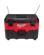 2X Milwaukee Vacuum M18 / 0880-20 Top Latch 3D Printed ( Set Of Two ) - $16.82