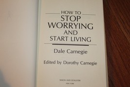 How to Stop Worrying and Start Living by Dale Carnegie (Hardcover) - £3.53 GBP