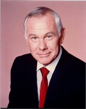 Johnny Carson vintage 5x7 photo in suit and tie smiling - £5.50 GBP