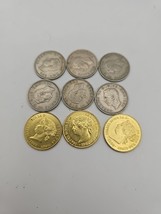 PHILIPINES 4 PESO 3 x 4 pesos 1862, 68, 64 and 6 x king George VI  6 PEN... - $50.67