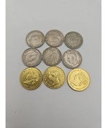 PHILIPINES 4 PESO 3 x 4 pesos 1862, 68, 64 and 6 x king George VI  6 PEN... - $931.07 MXN