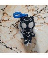 Marvel Spidey &amp; His Amazing Friends &quot;Black Panther&quot; Plush Bag Bookbag Clip - $9.89