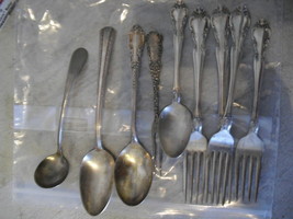 Lot of 9 Vintage Gorham Silverplate Flatware LOOK - $23.76