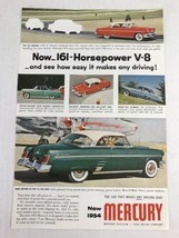 New 1954 Mercury Vtg Print Ad Automobile Advertising Art - $9.89