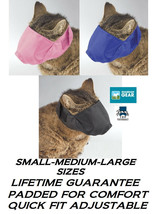 CAT Comfort MUZZLE LINED Quick-FIT Nylon Feline ADJUSTABLE VET GROOMING ... - £6.38 GBP+