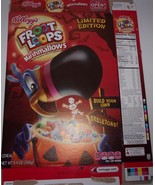 Kellogg’s Limited Edition Halloween Froot Loops Skeletons Cereal Empty B... - $5.47 CAD