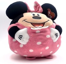 Ty Disney Beanie Ballz Minnie Mouse Pink Plush 2014 - $12.00