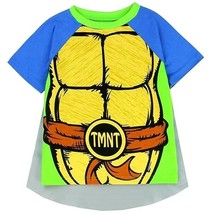 Nickelodeon Toddler Boys Teenage Mutant Ninja Turtle T-Shirt w/ Cape  2T 3T NWT - £8.94 GBP