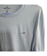 Hollister Men’s XL Long Sleeve T-Shirt Light Blue Logo Crewneck Casual K... - $366.29 MXN Hollister Men’s XL Long Sleeve T-Shirt Light Blue Logo Crewneck Casual K... - $366.29 MXN