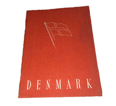 Denmark - A Brief Survey Travel Vacation Tour Guide Book 1930&#39;s - £5.37 GBP