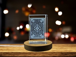 LED Base included | Dazzling 3D Laser Angarved Mangik Carpet Crystal Decor - $478.03 MXN+