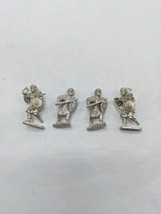 Set Of (4) Metal Dnd RPG Tribal Warriors - $17.06 CAD