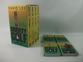 David Lee Gravity Golf Library 4 VHS Set &amp; 4 Audio Cassette Set Lot Untested - £17.67 GBP