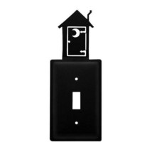 Single Toggle Switch, Outlet, or GFI Outlet Covers In Outhouse Design - $12.49