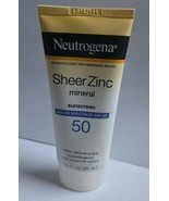 Neutrogena Sheer Sunscreen Broad Spectrum SPF 50- 3oz Exp. 12/27 - $16.10